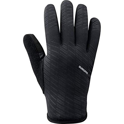 SHIMANO Guantes SH Early Winter, Unisex Adulto, Negro/T, XL