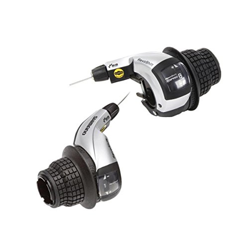 Shimano Mtb Sin Grupo SLRS45P8A - Mandos Revoshift Rs45 C/Fundas, 8 Velocidades