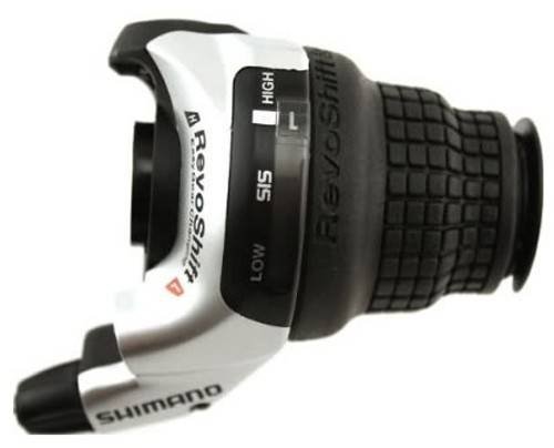 Shimano Mtb Sin Grupo SLRS45P8A - Mandos Revoshift Rs45 C/Fundas, 8 Velocidades