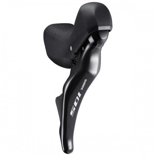 SHIMANO Palanca IZDA 105 R7020 2V Disco Ciclismo, Adultos Unisex, Negro(Negro), Talla Única