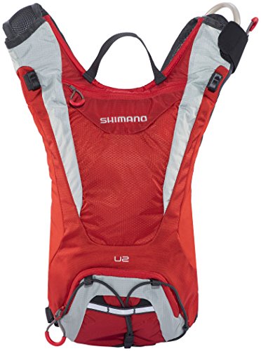 SHIMANO Pi M Termicas Neg T-XL Mochila de Hidratación, Unisex Adulto, Rojo, Talla Única