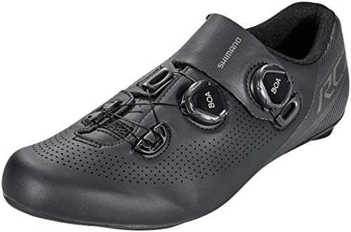 Shimano SH M RD RC7 N.45, Zapatillas de Ciclismo de Carretera Hombre, Negro (Negro 000), 45 EU