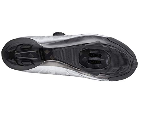 SHIMANO Unisex's BRX800S41 Calzado Plata, Talla 41