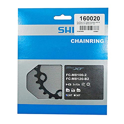 SHIMANO Y0J826000 Ruedas, Unisex, Negro, 26 Teeth