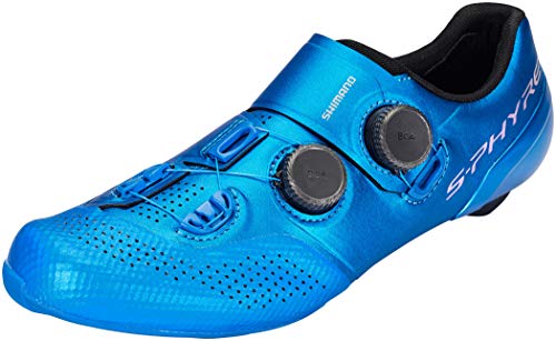 SHIMANO Zapatillas C. RC902 H. Ancha, Unisex Adulto, Azul, 44 EU