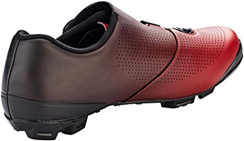 SHIMANO Zapatillas MTB XC701SR, Unisex Adulto, Rojo, 38 EU