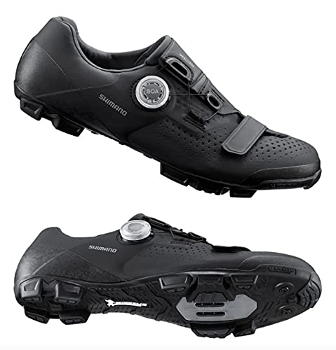 SHIMANO Zapatillas Zapatillas SH M MTB XC5, Deportivas Hombre, Negro, 45 EU