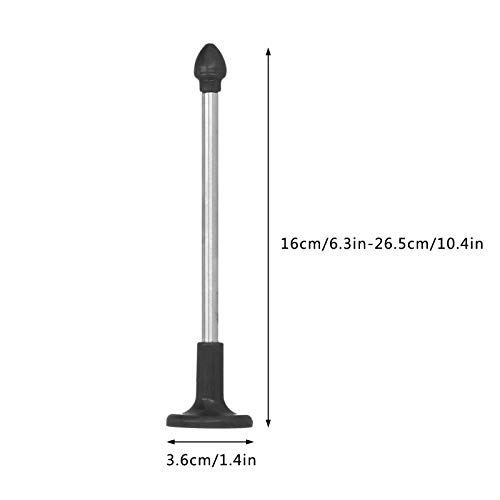 Shipenophy Práctica Barra de práctica asistida por Golf con indicador de dirección de Palo de Corte para Golfista para Oficina(Black)