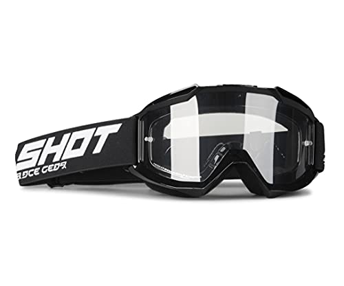 SHOT, gafas de moto Assault negro