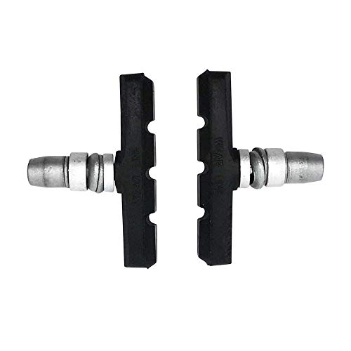 shuny 4 Pares Zapatas De Freno,Pastillas De Freno V-Brake,Zapatas De Freno Bici,Hecho De Caucho Y Metal, Duradero Y Duradero,Buen Efecto De Frenado,Ideal para Ciclismo De MontañA/Deportes De Motor