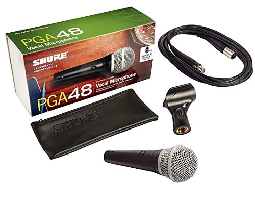 SHURE Micrófono Dinámico Vocal con Pinza y Cable XLR/XLR