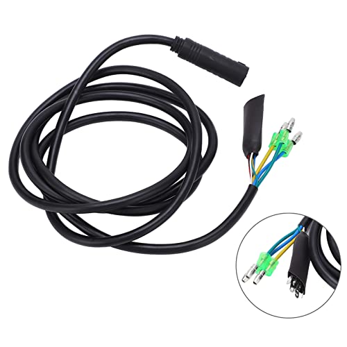 Sicerk Cable de Extensión de Conversión de Motor, Línea de Conversión de Motor de Bicicleta E de 9 Pines Fallo bajo Buena Durabilidad Buena Dureza para Motor de Bicicleta Eléctrica