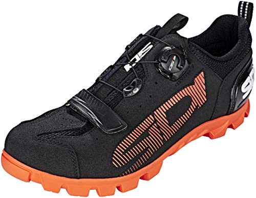 SIDI 000MCSD15, Zapatillas Deportivas Unisex Adulto, Negro Naranja, 41 EU