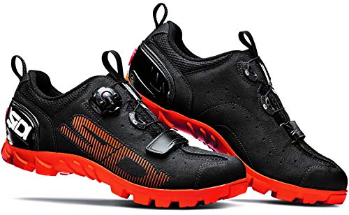 SIDI 000mcsd15, Zapatillas Deportivas Unisex Adulto, Negro y Naranja, 43 EU