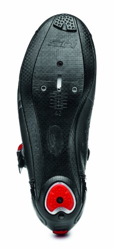 SIDI Alba 2, Scape Ciclismo Hombre, Negro Rojo, 43 EU