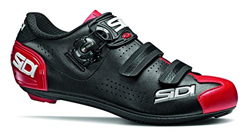 SIDI Alba 2, Scape Ciclismo Hombre, Negro Rojo, 43 EU