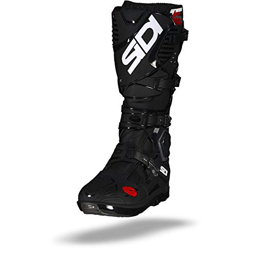 Sidi Crossfire 3 Srs 000MMFIRE3WSRS - Botas de moto, hombre, talla 43 EU, color negro