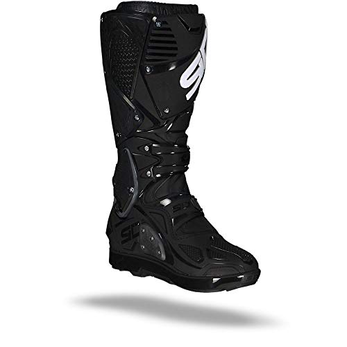 Sidi Crossfire 3 Srs 000MMFIRE3WSRS - Botas de moto, hombre, talla 43 EU, color negro