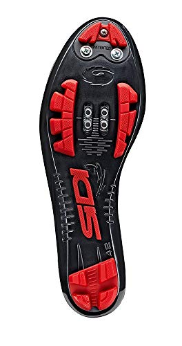 Sidi MTB Trace 2, Zapatillas de Gimnasio Unisex Adulto, Black Red, 44 EU