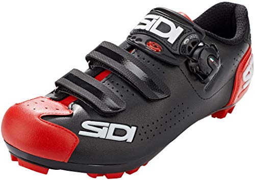 Sidi MTB Trace 2, Zapatillas de Gimnasio Unisex Adulto, Black Red, 44 EU