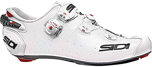 SIDI Wire 2 Carbon, Zapatillas de Ciclismo para Hombre, Hombre, Bianco Bianco Blk Liner, 40.5 EU