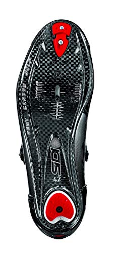 SIDI Wire 2 Matt Carbon - Zapatillas de Ciclismo para Hombre, Color Negro Mate, Talla 39,5