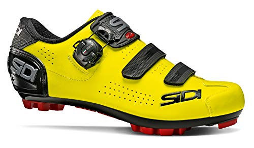 Sidi, Zapatillas de gimnasio Unisex adulto, Negro Amarillo, 42 EU