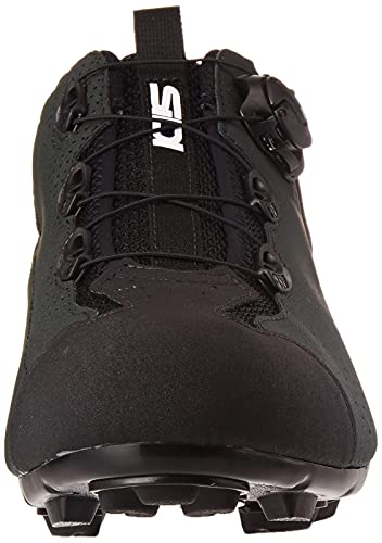 Sidi Zapatillas MTB Gravel, Unisex Adulto, Negro/Verde Oscuro, 40 EU