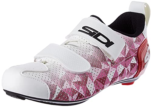 Sidi Zapatillas MUJ.SIDI T-5 Air, Mujer, Carbon Ros/Roj/BL, 41 EU