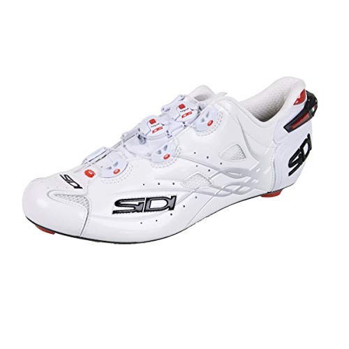 Sidi Zapatillas Shot, Unisex Adulto, Carbono Blanco, 47 EU