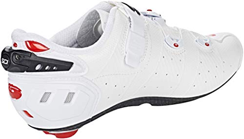 SIDI Zapatillas Wire 2 Carbon Scape Ciclismo Hombre Blanco Blk Liner, 39