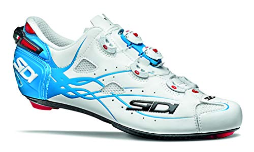 Sidi Zapato Ciclismo Shot Blanco Mate Blanco/Azul Claro Talla 42