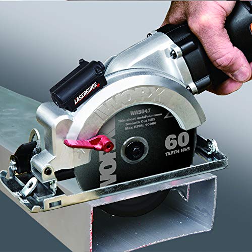 Sierra Circular WorxSaw XL 710W 46mm 4 discos de corte, Worx - WX427.2