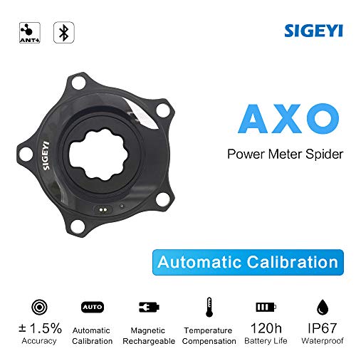 SIGEYI Bicycle Spider Power Meter AXO Road Bike Power Meter 110BCD For Rotor 3D24 Power Meter Crank