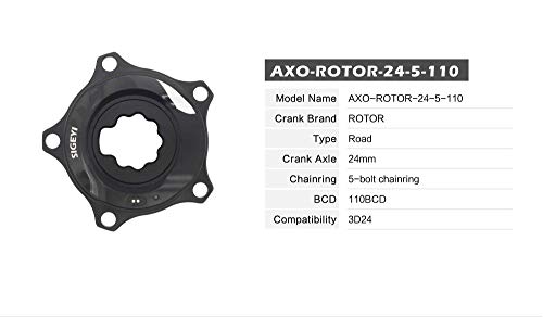 SIGEYI Bicycle Spider Power Meter AXO Road Bike Power Meter 110BCD For Rotor 3D24 Power Meter Crank