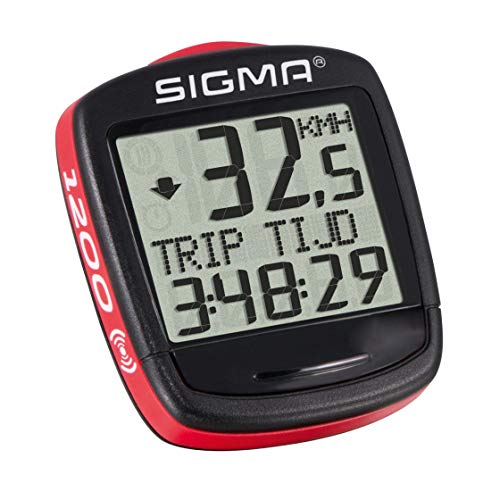 Sigma Elektro  01960 -  Cuentakilómetros de ciclismo, 1200, Negro