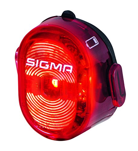 Sigma Nugget II Flash Faro Delantero, Deportes y Aire Libre, Rojo, Talla Única