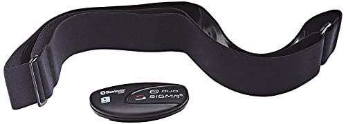 Sigma Sport 20332 Sigma Banda Pectoral Bluetooth/Ant+ Smart R1 Duo Comfortex+, Negro