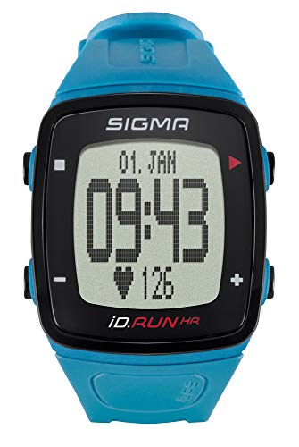 Sigma Sport ID HR Reloj Deportivo, Unisex adulto, Azul (Pacífico), Única