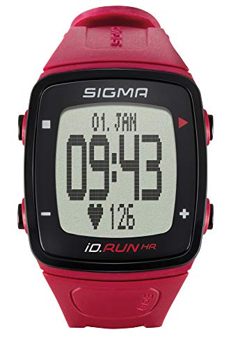 Sigma Sport ID HR Reloj Deportivo, Unisex adulto, Rojo, Única