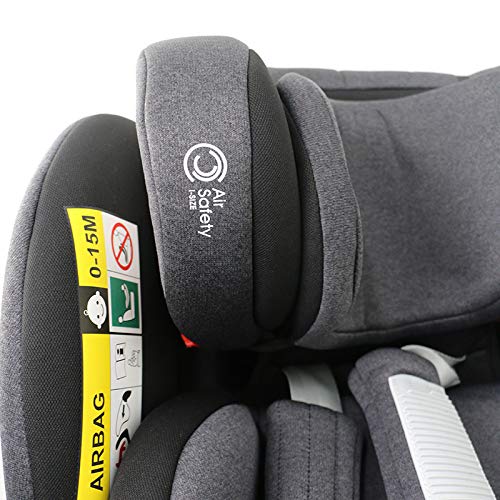 Silla de Coche Isize a Contramarcha Babify Travel Plus 360 - Grupo 0+/1 - Desde el nacimiento hasta los 4 años - Desde 45 hasta 105 cm