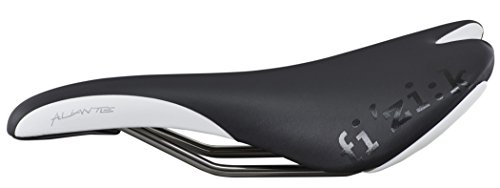 Sillín para bicicleta de carretera Fizik Aliante Gamma blanco/negro para hombre