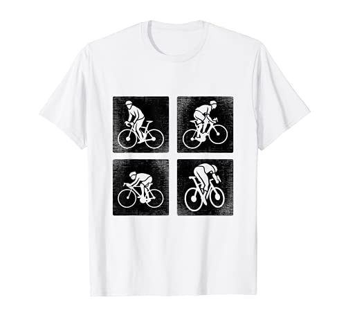 Siluetas de descenso Biker Mountainbike Mtb Bicicleta Ciclis Camiseta