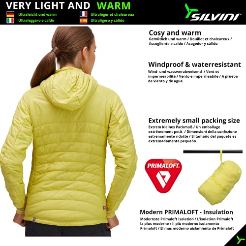 SILVINI Cesi Damas de la Chaqueta de Primaloft Mountain Warehouse Impermeable Plegable Abrigo Ligero Mujer Abrigos de Mujer Elegantes Mountain Warehouse Mujer Anorak Nieve Mujer Vans Mujer