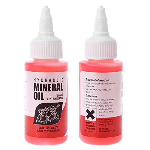 Sistema de aceite mineral para frenos de bicicleta, 60 ml, líquido para bicicletas de montaña para Shimano