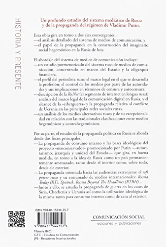 Sistema mediático y propaganda en la Rusia de Putin: 11 (Historia y Presente)