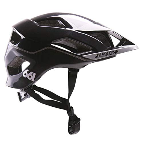 SIXSIXONE EVO Am - Casco de Bicicleta - Negro Contorno de la Cabeza M-L | 57-59cm 2019