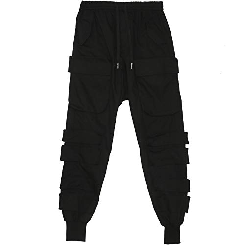 Sixth June Ltd Cargo Pants Pantalones Informales, Noir, Small para Hombre