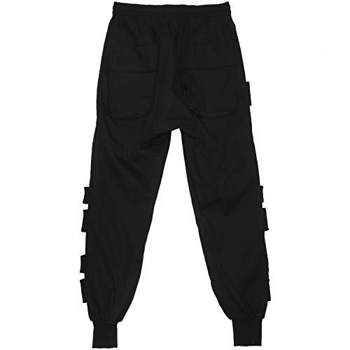 Sixth June Ltd Cargo Pants Pantalones Informales, Noir, Small para Hombre