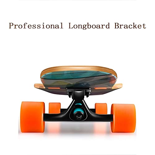 Skateboards de longboard de 46 pulgadas caídas a través del monopatín completo 8 capas de arce de madera de skate tableros cubiertas largas patinetas for niños adultos, principiantes, niños, niñas, ad